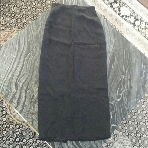 PACO RABANNE - glitter seam wrap midi skirt - Picture 4 of 4